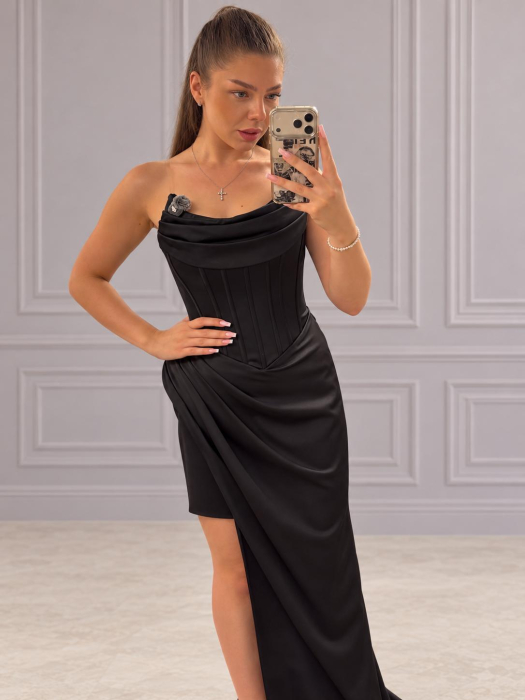 Rochie neagra Juliette [2]