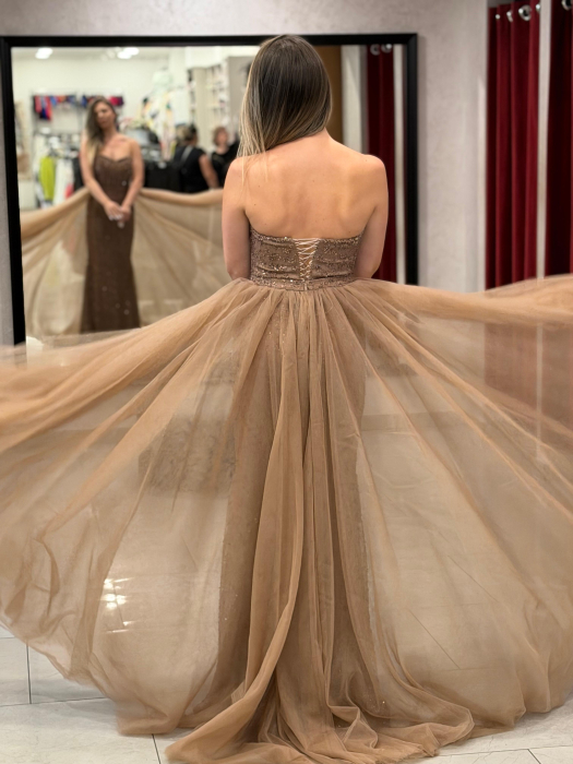 Rochie cappuccino Arabella [11]