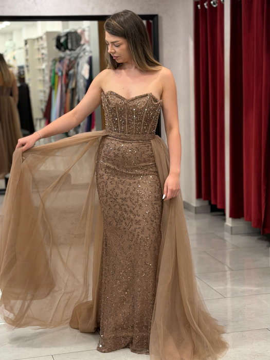 Rochie cappuccino Arabella [3]