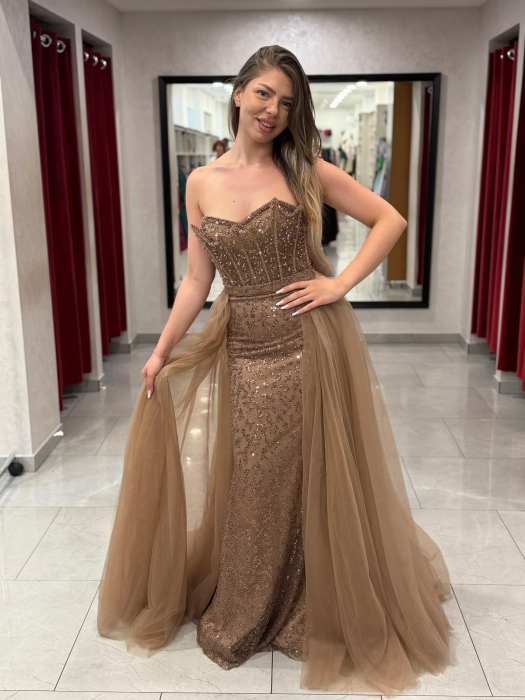 Rochie cappuccino Arabella [5]