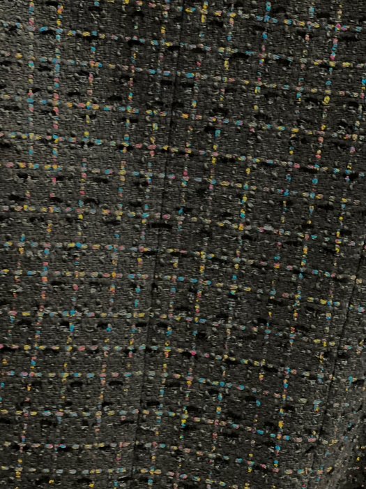 Sacou damă negru in carouri mod. 940 [2]