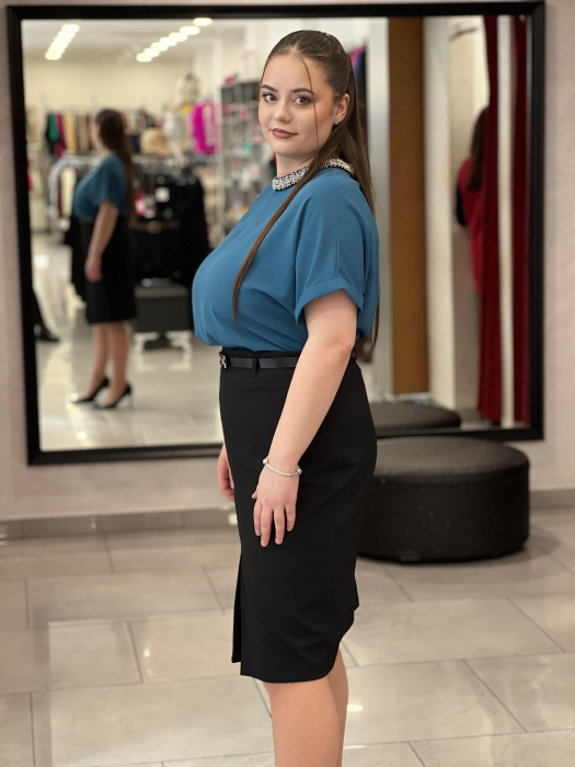 Tricou dama cu decor margele [2]