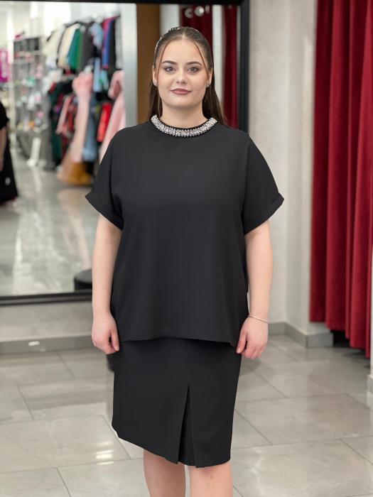 Tricou dama cu decor margele [2]