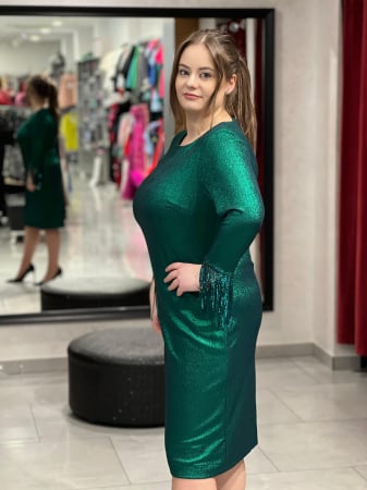 Rochie verde sidef 962 [1]