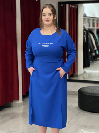 Rochii de zi - Rochie Sonesta albastra