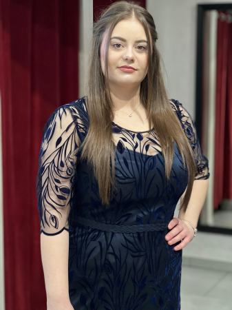Rochie bleumarin mod.469 [1]
