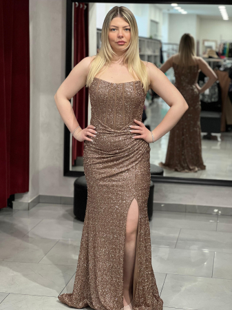 Rochie mulata aurie 7044