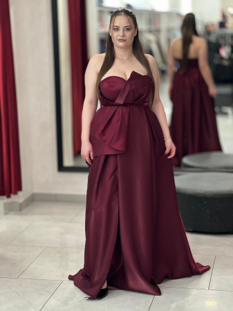 Rochie evazată cu corset 6385