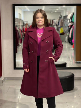 Vezi tot - Palton bordo dama 4404