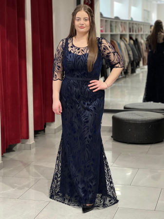 Rochie bleumarin mod.469