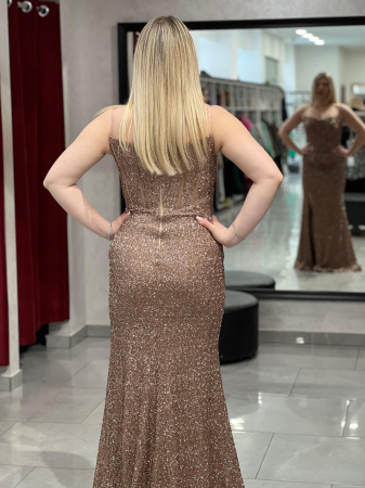 Rochie mulata aurie 7044 [3]
