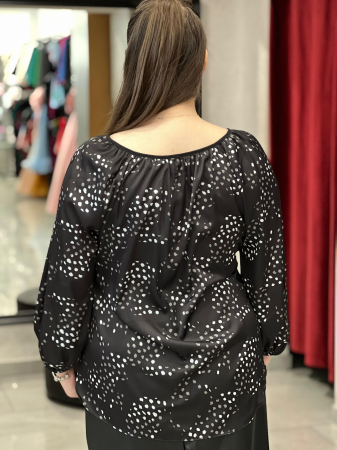 Bluza dama cu snur si punctulete [2]