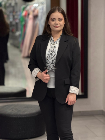 Imbracaminte femei - Sacou negru 371