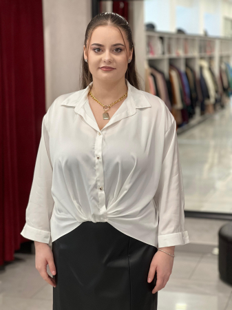 Bluze - Camasa dama cu lant auriu 9526