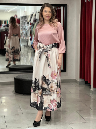 Marimi mari - Fusta Eva flowers