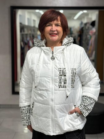 Noutati - Geacă dama Rules albă