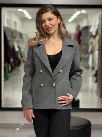 Imbracaminte femei - Jacheta gri Paris 2480