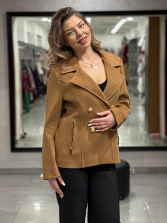 Imbracaminte femei - Jacheta camel Paris 2480