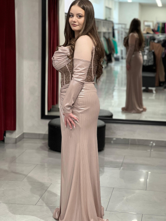 Rochie mulata aurie Bella 7049 [6]