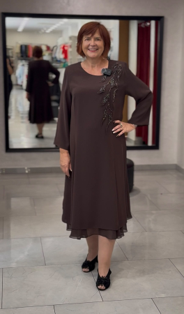 Rochii de seara - Rochie Anize maro
