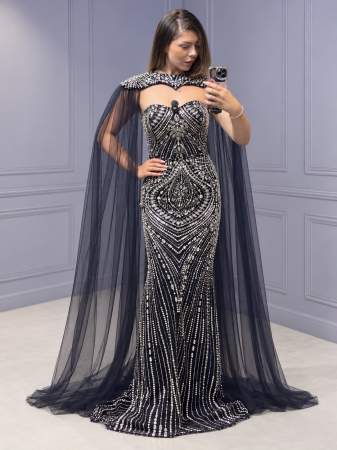 Imbracaminte femei - Rochie bleomarin La Belle
