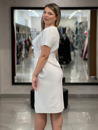 Rochie alba petrecuta [1]