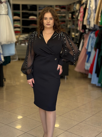 Marimi mari - Rochie neagra 4048