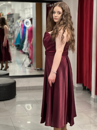 Rochie midi evazata 6376 [3]