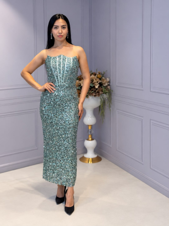 Imbracaminte femei - Rochie midi vernil Céleste