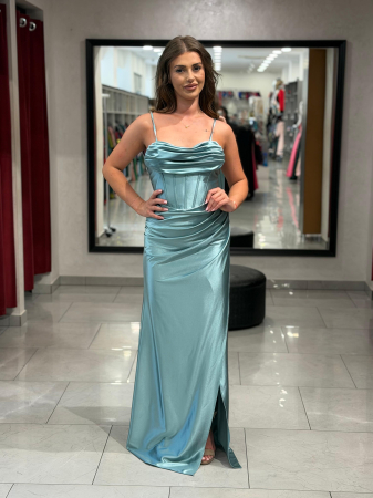 Rochii de seara - Rochie Mona 3336 vernil