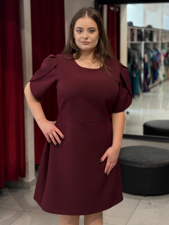 Rochie visinie cu fermoar pe spate [1]