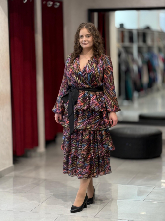 Rochii de zi - Rochie Lea volanase 3240