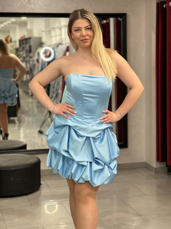 Rochii de seara - Rochie bleo scurta mod. 3363