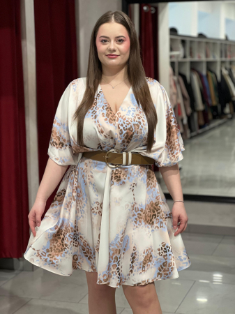 Rochie bej cu bleo satin 1043 004 [1]
