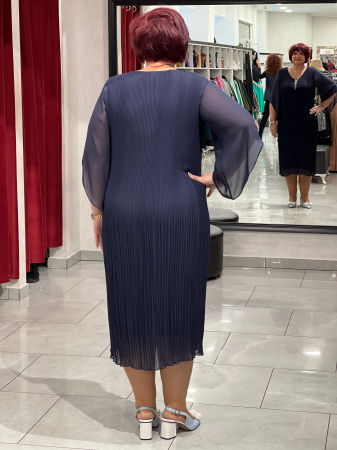 Rochie scurta cu pliuri mici 10010 [2]