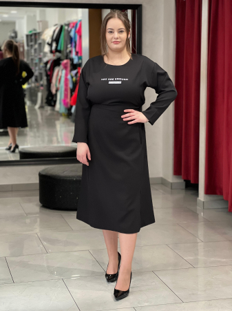 Rochii de zi - Rochie Sonesta neagra