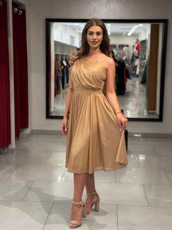 Rochie aurie 4506