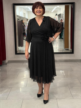 Rochii de zi - Rochie neagra 6771