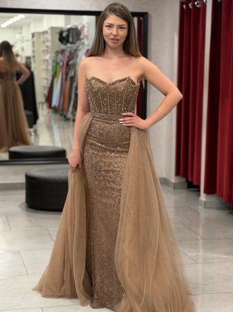 Imbracaminte femei - Rochie cappuccino Arabella