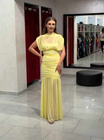 Rochii de seara - Rochie Winna galbena