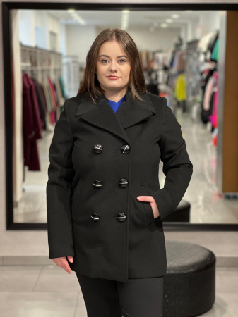 Scurtă damă 4088 negru