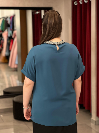 Tricou dama cu decor margele [5]