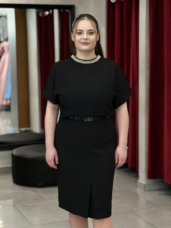Tricouri - Tricou dama cu decor margele