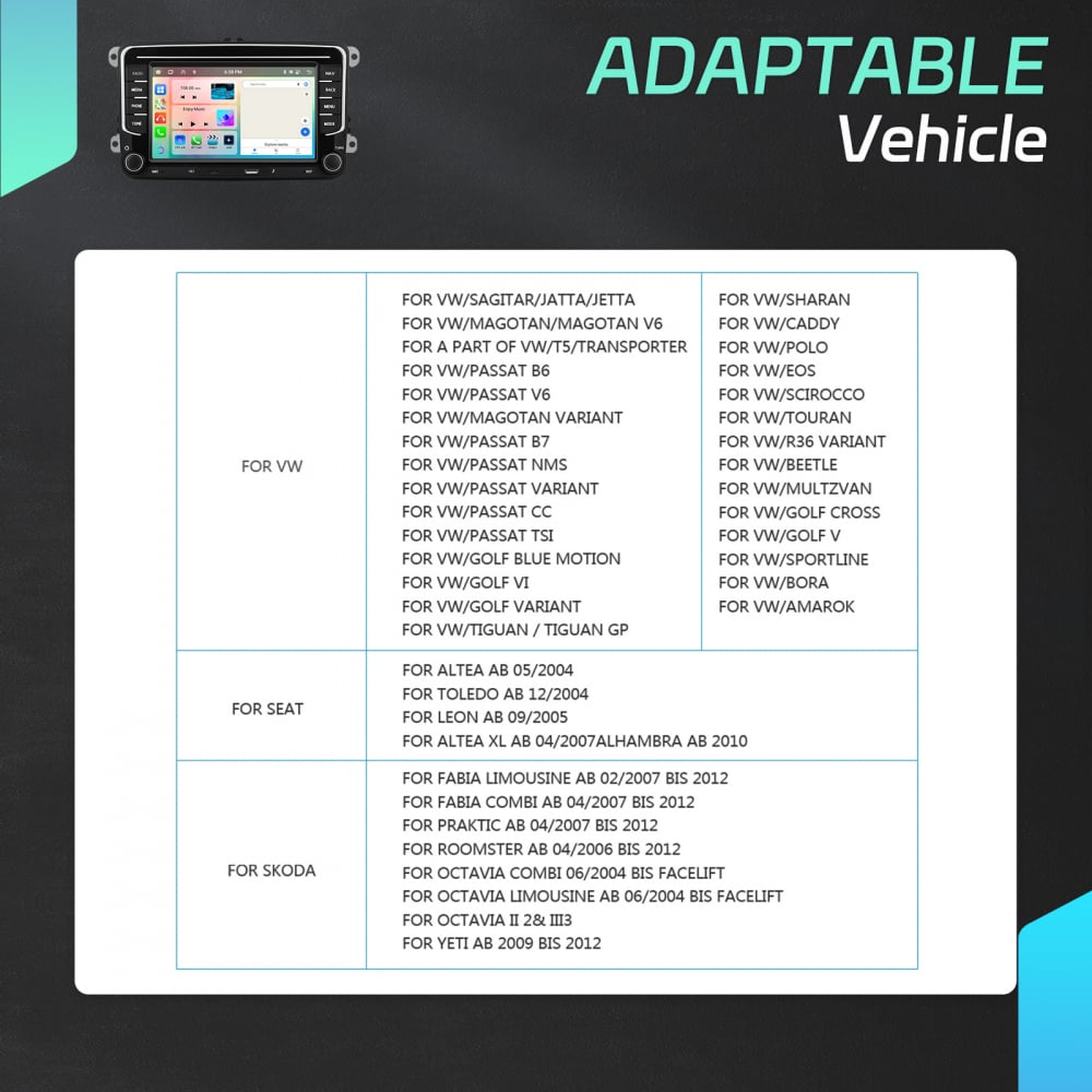 Navigatie Android Carplay, 4gbRAM, Display 9 inch, Carplay, 4 Core [8]