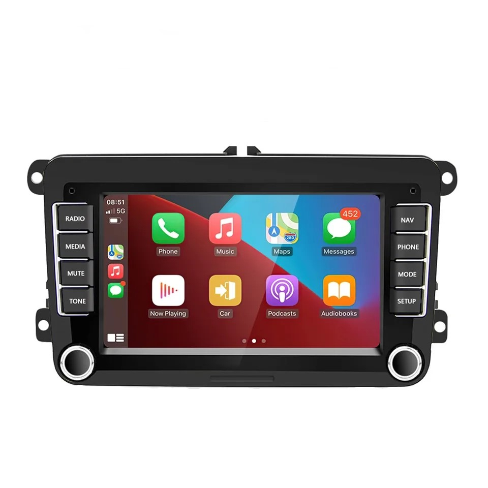 Navigatie Android, 4gb ram, Carplay, Android, pentru VW Passat CC, B7, B6, Golf 5, 6, Touran, Skoda, Octavia, Seat, Wi-Fi, Usb, Canbus Extern [7]