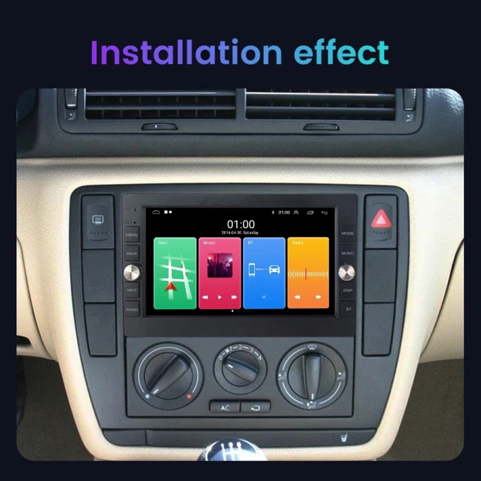 Navigatie Android JunSun 2gbRAM carplay, Golf 4, Passat b5, b5.5, gps, wifi, android auto [5]