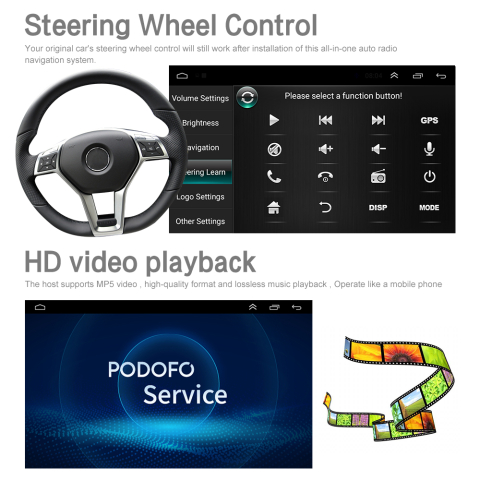 Navigatie Android 2gbRam Carplay Audi A3 S3 2003-2013, gps, wifi, bluetooth, android auto [4]