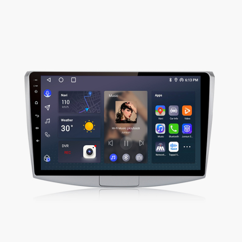 Volkswagen - Navigatie JunSun Android 8gbRAM 256GB rom,, CarPlay si Android Auto, ecran 10 Inch, pentru Volkswagen Passat B6, B7, CC, GPS