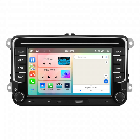 Volkswagen - Navigatie Android Carplay, 4gbRAM, Display 9 inch, Carplay, 4 Core