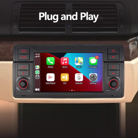 Navigatie Android JunSun 2gbRam BMW E46, carplay, wifi, gps, bluetooth [1]